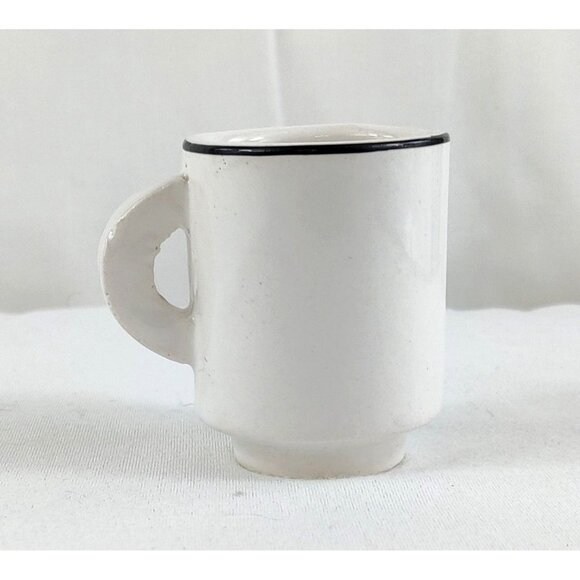 Miniature Coffee Cup 2" Antique Car Henry Ford Museum Lancaster 1895 Steampunk - Picture 3 of 6